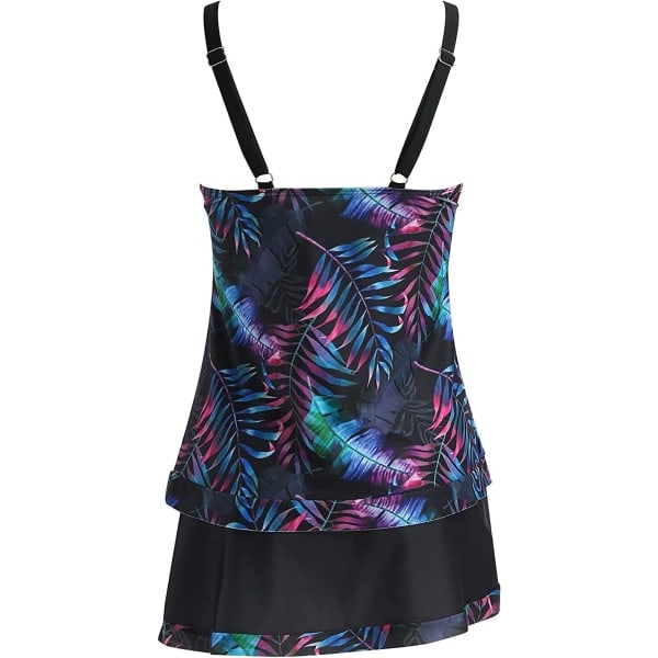 Dam Push Up Bikini Set Baddräkt QZ7-Lila L