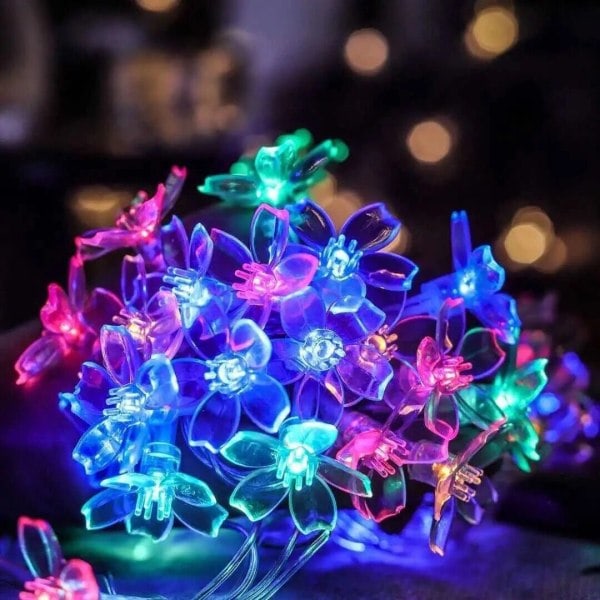 10m LED-lyslenke for jul, camping og dekorasjon