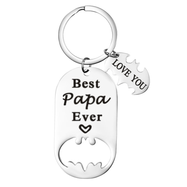 Ever Bottle Opener Keychain for Father Husband Birthday Gift