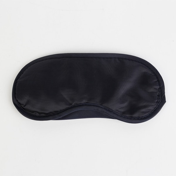 10-pack ögonmask, ögonbindel, sovmask med näsplugg, svart