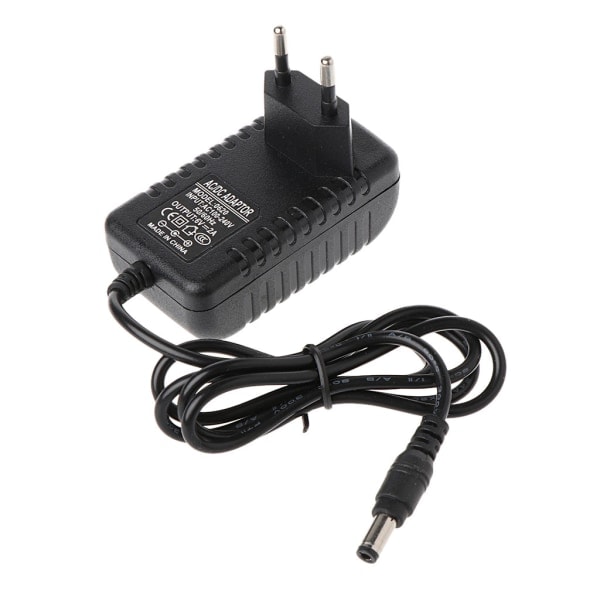 Strømforsyning 6V 2A for DC strømlader AC 100-240V 50-60Hz til DC 6V 2A 12W lader strøm AC adapter