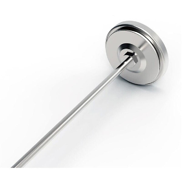 Kompost Termometer - Rustfrit Stål Skive Termometer til Hjem og Have Kompost - 54mm Diameter C og F Skive, 500mm Temperatur Sonde Cisea Kompost