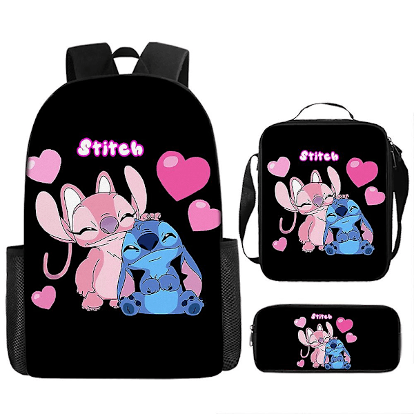 Stitch-reppusetti koulukassi Style 9
