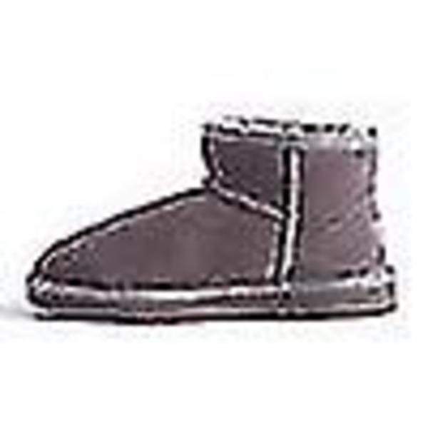 Australia Vedenkestävä Unisex Aito Lammasnahka Lyhyt Harmaa 38 Light Grey