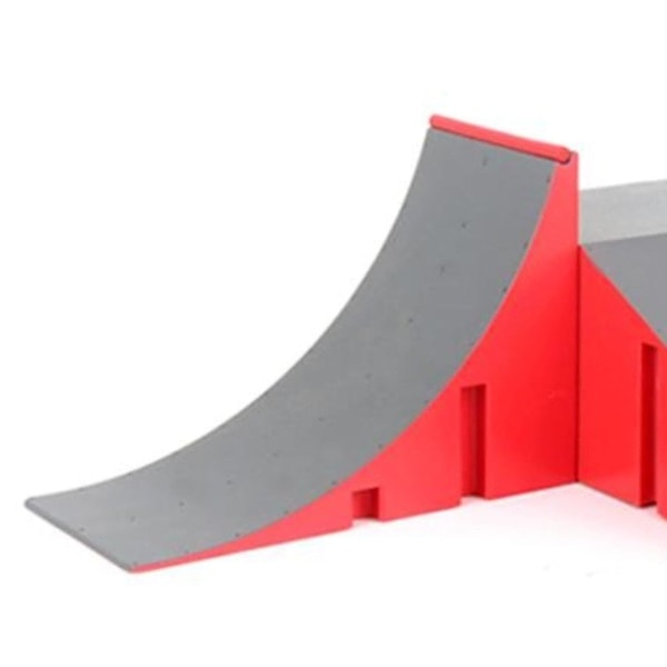 Finger Skateboardbana Barnset Leksak Alloyfäste Rekvisita Mini Scooter Professionell Scen