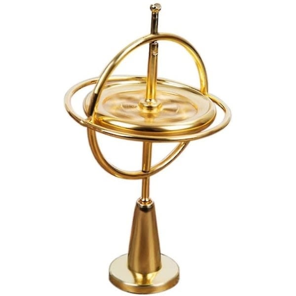 Metallisk Gyroskop Antigravitations Snurrande Gyroskop Balansleksak Pedagogisk Present