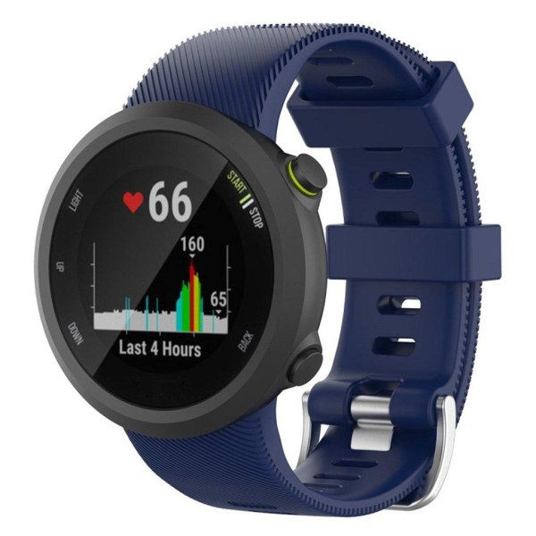 Garmin Forerunner 45 mukava silikoninen ranneke - Tummansininen