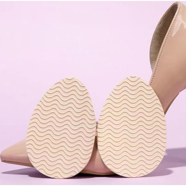 REMAKE 12 stk. selvklæbende anti-slip puder til højhælede sko, Sel