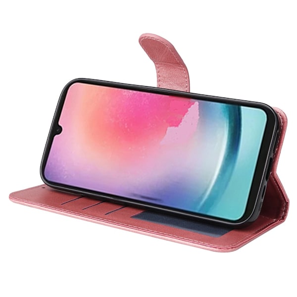 SKALO Samsung A25 5G PU Læder Wallet Case - Flere Farver
