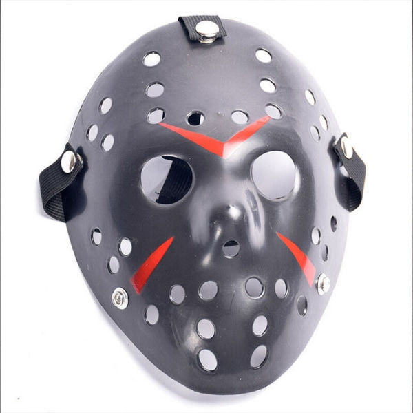 Halloween-juhlat Jason Voorhees Maalattu Jääkiekkomaski Vihreä