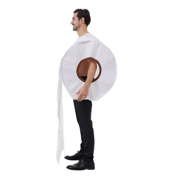 REMAKE Gigant Toiletpapir Rulle Voksen Halloween Kostume 69.5*78CM