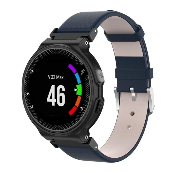 Garmin Forerunner 220 / 230 / 235 / 630 / 620 / 735 Armband i konstläder - Mörkblå