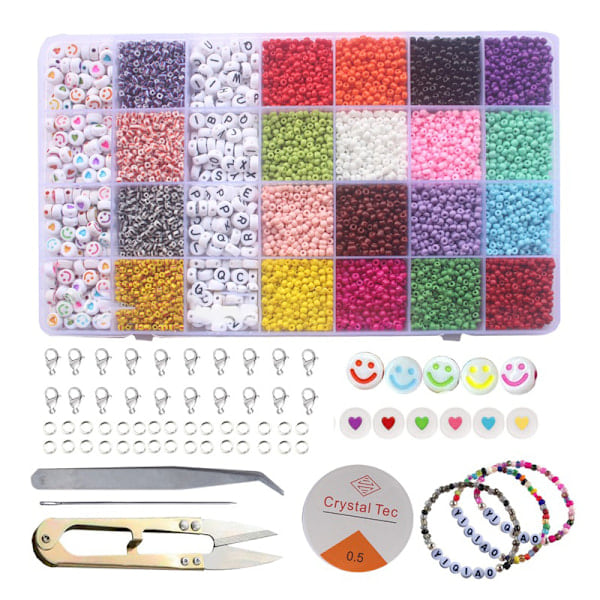 DIY-helmi-rannekepaketti