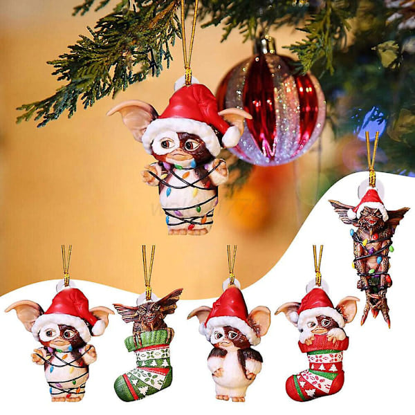 Gremlins Gizmo Joulupukki Riippuva Hahmo Koriste [HK] C