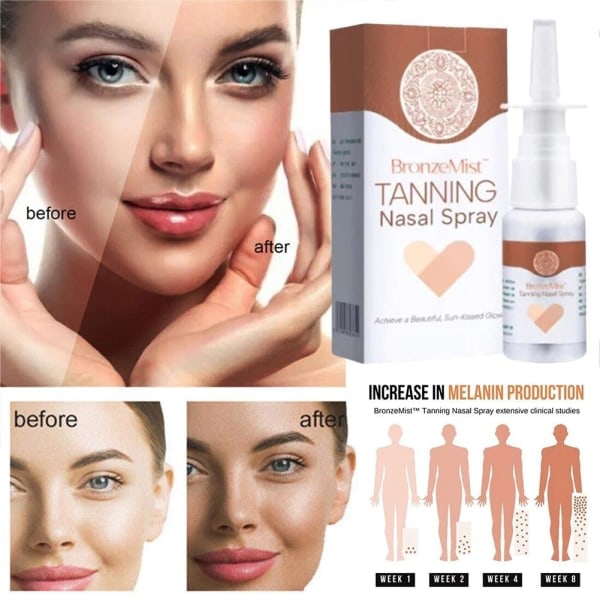 REMAKE Svart Hjälp Spray Tanning Spray, Tanning Sunless Spray 20MLA en storlek 5 st