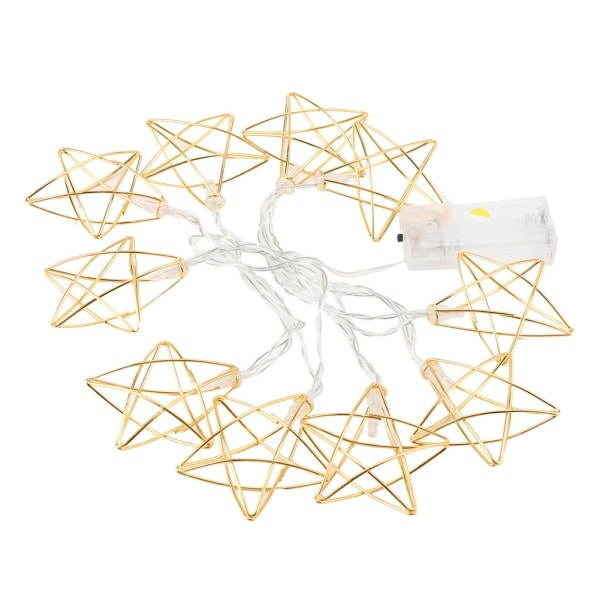 10 LED Hule Femtakkede Feelygter Jule- og Fødselsdagsfestlysstreng Smuk Dekoration