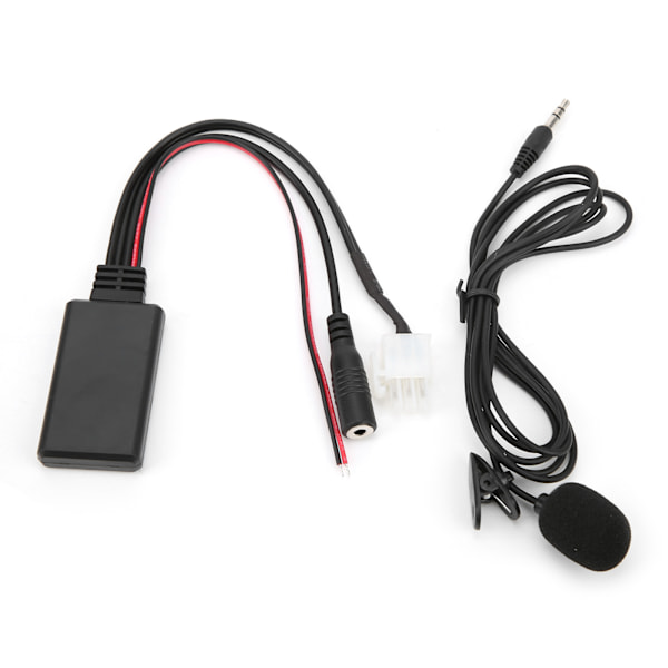 DC 12V Bilstereo-kabel AUX Bluetooth 5.0-adapter Ersättning för Honda Goldwing GL1800