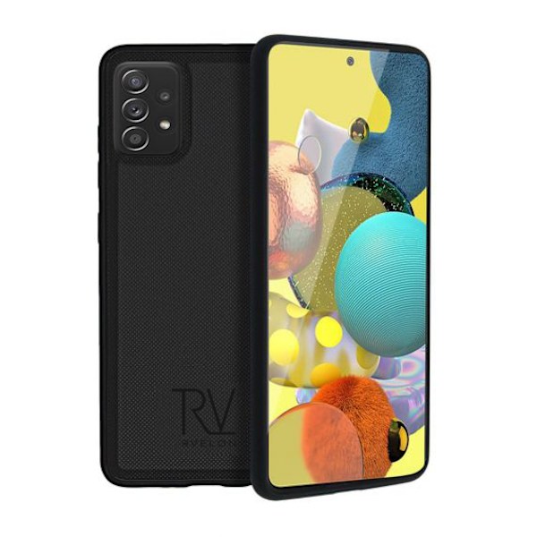 RV Magnetisk Lommebok Etui Samsung A52s - Svart