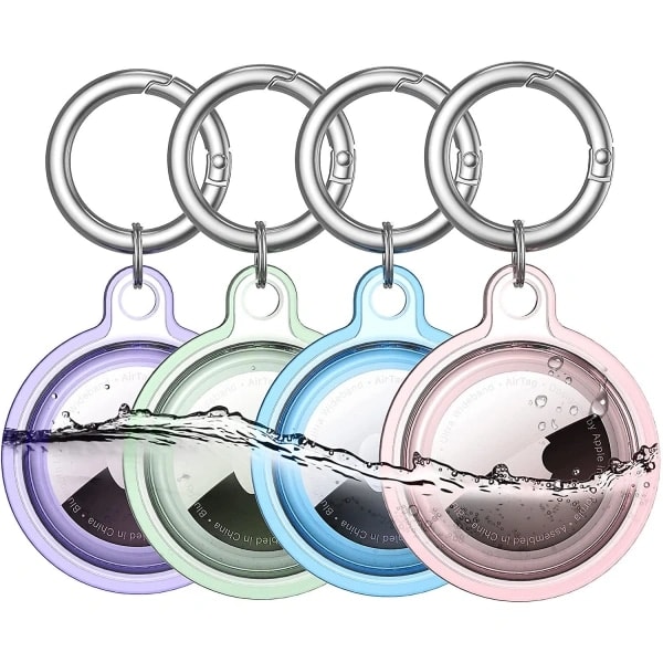 REMAKE AirTag Nøkkelringveske AirTag, 7-pakning Apple AirTag Nøkkelring, AirTag