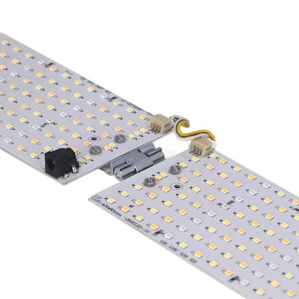 Plantevækstlampe 180° foldbar fuldspektrum 624 perler stærk drivhuslys 100‑240V EU-stik