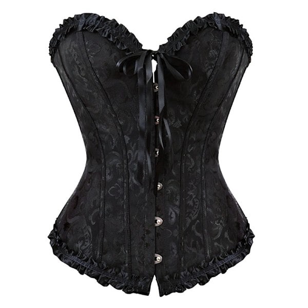 REMAKE Damkorsage för Kvinnor, Blommig, Braless, Axelbandslös, Underkläder, Storlek S