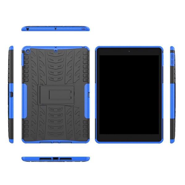 iPad 10.2 2019/2020/2021 Cover Robust Støtteben Armor Blå Blå