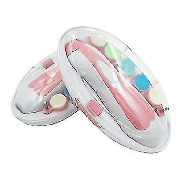 Baby Negleklipper Babysikker Elektrisk Baby Negleklipper, Baby Neglefil Sæt (Pink) pink