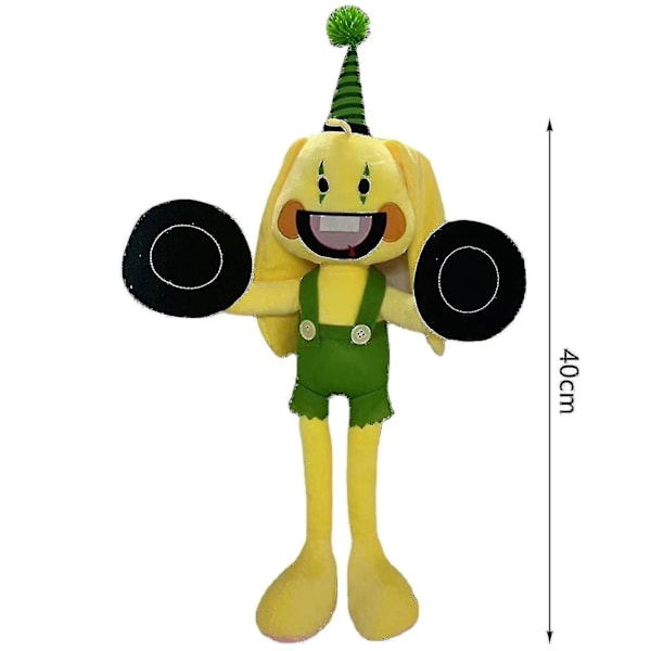 2023 - (Bunzo Bunny) 40cm Bunzo Bunny Plysjleketøy | Poppy Playtime Gul Kanin Dukke Barnegaver - 1 stk