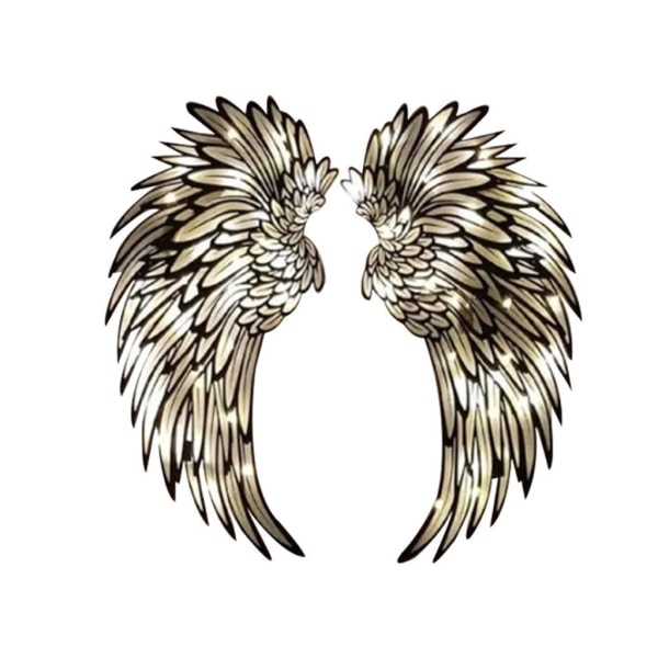 Pair of Angel Wings Decorative Wall Decor Home Festival Holiday New Years Party