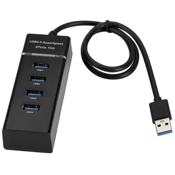 USB3.0 4-ports hub, computer USB multi-port hub
