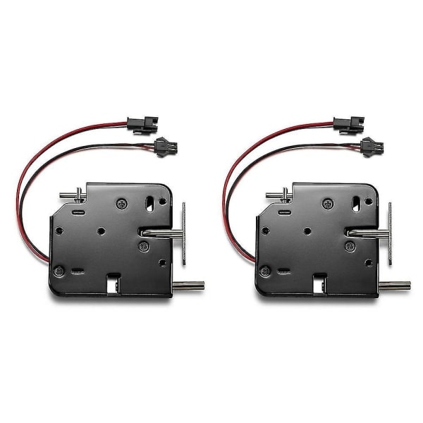 REMAKE 2x 12v 2a Älykäs Elektronisesti Ohjattu Elektromagneettinen Lukko, Kaapin Lukko, Kulunvalvonta S -gt