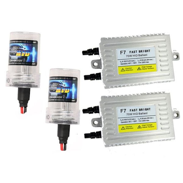 Xenon 70W Speed Start AC digitalt slim kit Hurtigt Lysende xenon kit