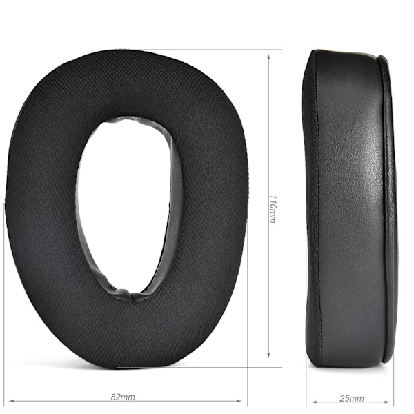 Øreputer for Sennheiser GSP 370/350/303/302/301/300 1 par