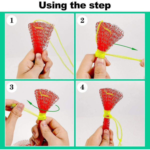 100 st Reusable Nylon Nätpåsar, Hängande Vattenmelon Nätpåsar, Tjockare Reusable Frukt Nätpåse För Hängande Vattenmelon