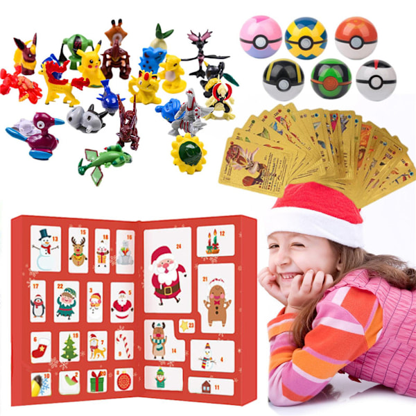 REMAKE 2023 Julkalender med 24 Dagar - Julfirande Figurer