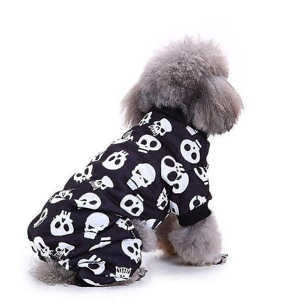 Halloweenin ja joulun joululahjat koristeet lemmikit koiran tarvikkeet jouluvaatteet hauska [HK] LSdz39 kallo