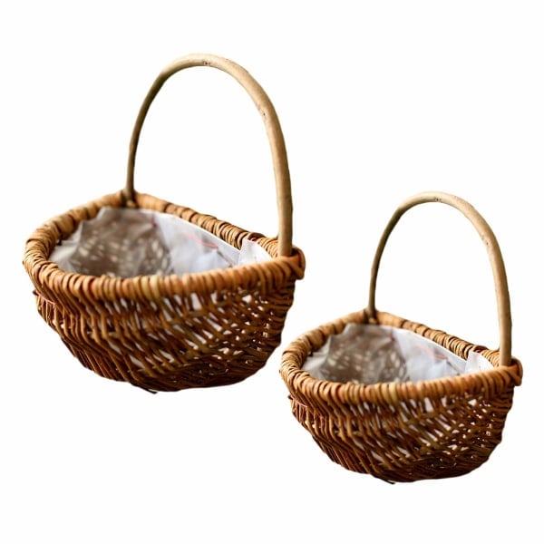 Vävda väggkrukor
