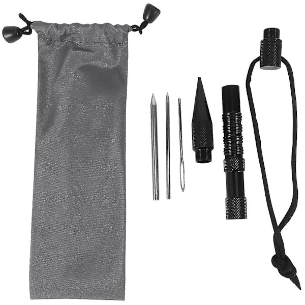 4 kpl Nauha-neuloja/fidiä paracord- tai nahkatöihin Paracord Fid -setti Paracord-ompeluneuloja