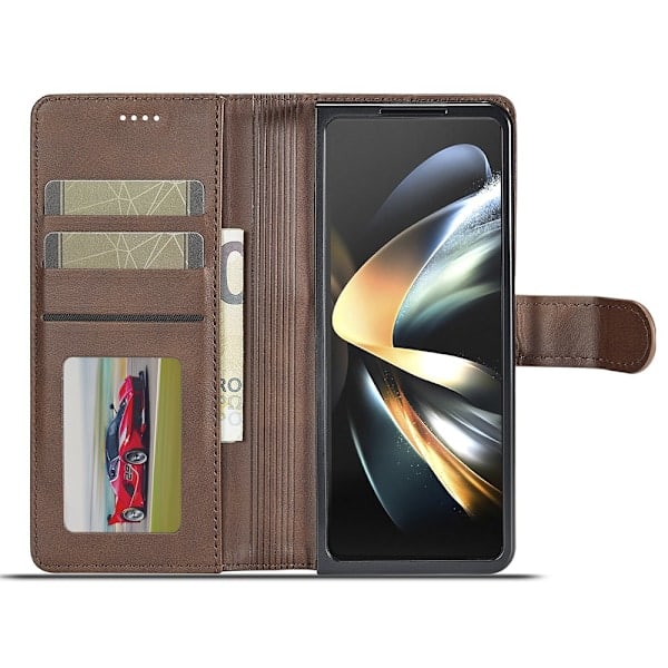 LC.IMEEKE Plånboksfodral Samsung Galaxy Z Fold 6 Brun