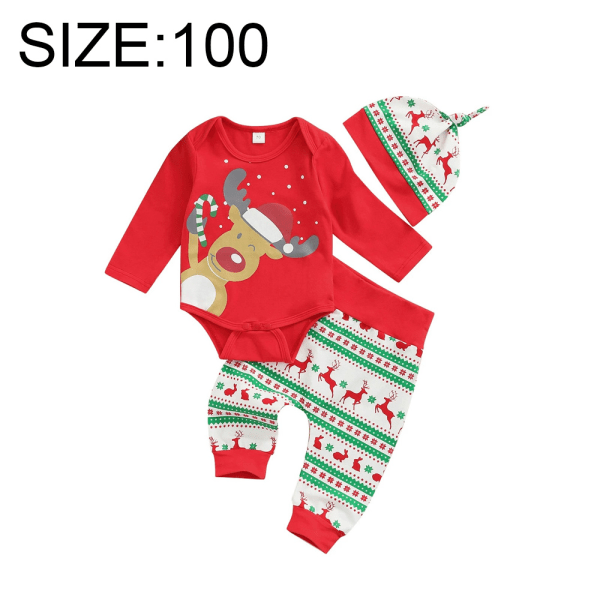 Julkläder för flickor, långärmad byxdress
