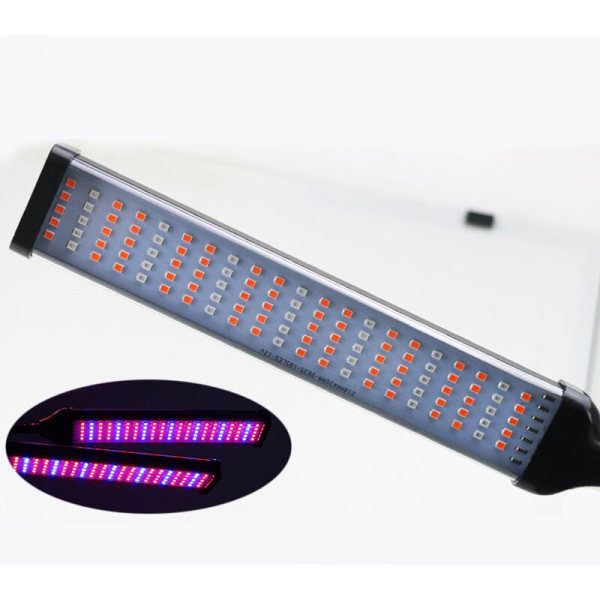 Kasvilamppu, 80 LED Kasvien Kasvun Valo Automaattisella Päälle/Pois Kytkimellä 3H/9H/12H Ajastimella, 5 Kirkkautta Kasvilamppu Taimille, Kasvulle, F