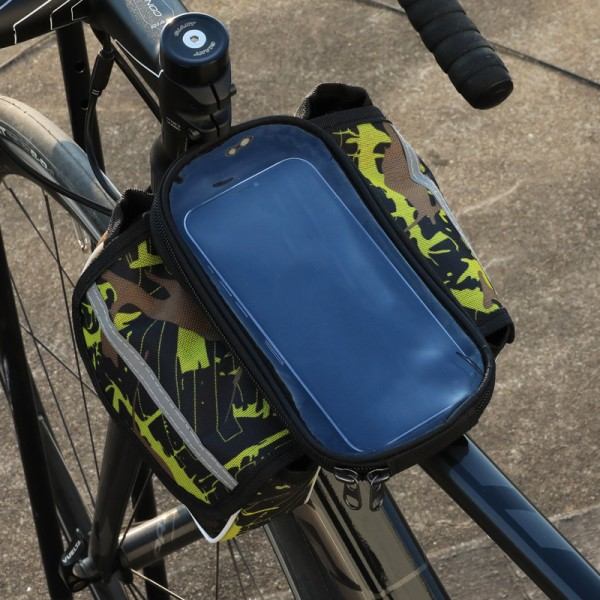 Pyörälaukku Maastopyörän Varusteet Tarvikkeet Camouflage Satula Laukku Mobiili Laukku Pyörä