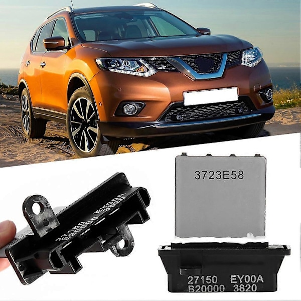 Blåsarmotorfläktvärmare Resistor 27150-EY00A Passar för Nissan Maxima