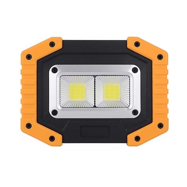 Laderbar Cob Arbeidslys, Bærbar 30w Flomlys Led Arbeidslys