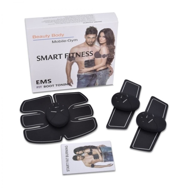 Mobile Gym - Smart Fitness, Muskeltränare (Svart) Svart