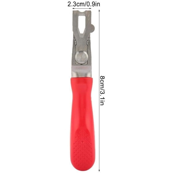 REMAKE Vinylgolvsvetsningskniv Verktyg Mattskärare Skidverktyg Rostfritt Stål Svetsningsknivset Tre Blad Ergonomiskt Utformad