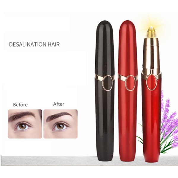 Epilator, Trimmer for Øyenbryn/Ansiktshår/Nesehår/Bikiniområdet
