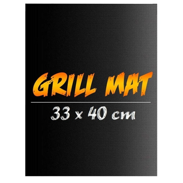 Non-Stick Grillmåtte, Ovnmåtte & Bagemåtte - Non-Stick 10-PAK BBQ MÅTTE