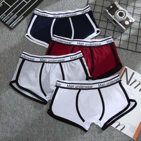 Miehille mukavat ja hengittävät bokserit 5-pack XL