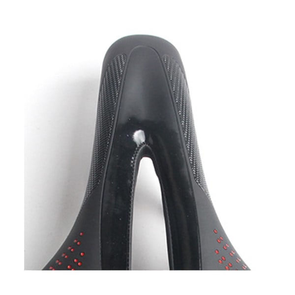 Vejsadel til cykel med baglygte advarsel cykelpuder mikrofiber foldbar cykel bjerg sadel